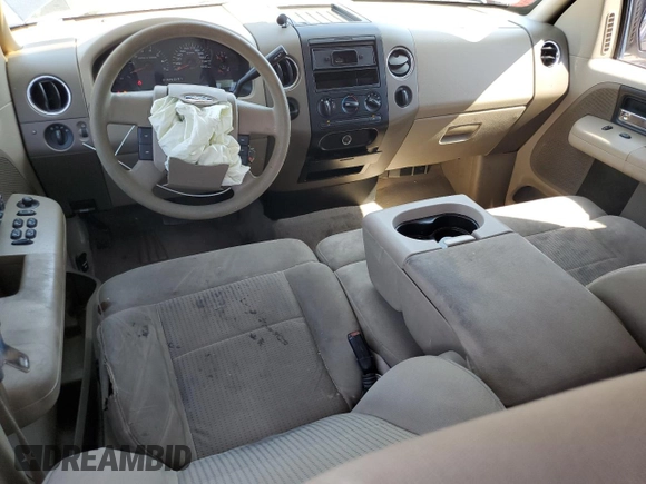 2008 Ford F-150 XLT с VIN 1FTPW12518FA83927, выставлен на аукционе Copart как лот 56245135 с пробегом 153 084 миль миль и Списание • Salvage title. История ставок и продаж доступна на DreamBid. Изображение 8.