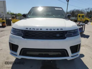 2022 Land Rover Range Rover Sport HST with VIN SALWS2RU2NA206436, listed as a Copart auction lot 50450855 with 21,989 mi miles and Clean Title. Bid and sale history available at carsss.com. Image 5.