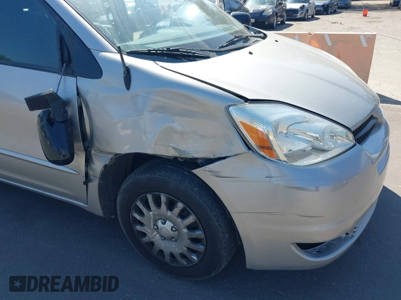 2005 Toyota Sienna CE with VIN 5TDZA23CX5S307430, listed as a IAAI auction lot 42058219 with 97,391 mi miles and . Bid and sale history available at DreamBid. Image 6.