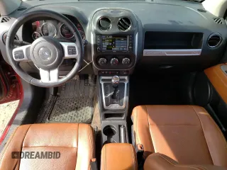 2016 Jeep Compass High Altitude Edition with VIN 1C4NJDEB7GD653853, listed as a Copart auction lot 43242863 with 73,977 mi miles. Bid and sale history available at carsss.com. Image 8.