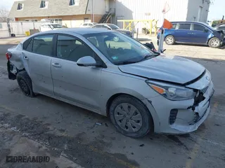 2020 Kia Rio LX with VIN 3KPA24AD8LE336689, listed as a IAAI auction lot 41453593 with 29,335 mi miles. Bid and sale history available at carsss.com. Image 1.