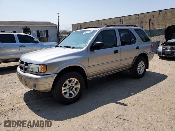 2004 Isuzu Rodeo с VIN 4S2DM58Y144302204, выставлен на аукционе Copart как лот 59227675 с пробегом 98 998 миль миль и Чистый • Clean title. История ставок и продаж доступна на DreamBid. Изображение 1.