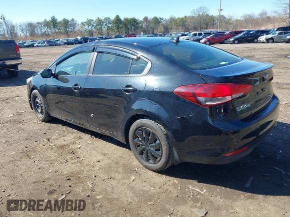 2018 Kia Forte LX with VIN 3KPFK4A76JE187194, listed as a IAAI auction lot 41926075 with 110,258 mi miles. Bid and sale history available at carsss.com. Image 3.