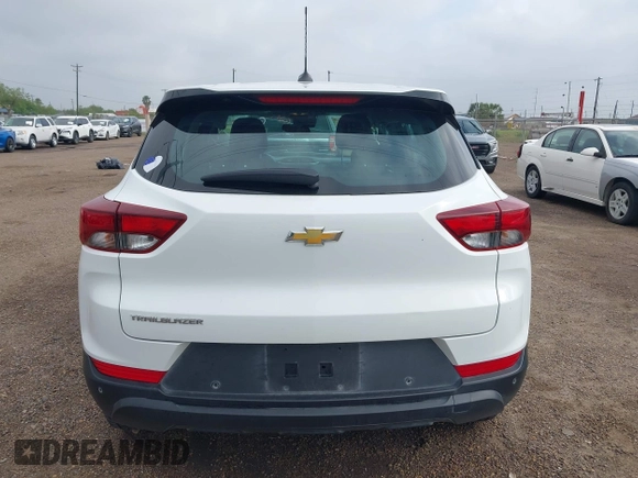 2021 Chevrolet TrailBlazer LS with VIN KL79MMS25MB164174, listed as a IAAI auction lot 41901665 with 46,446 mi miles and . Bid and sale history available at DreamBid. Image 16.