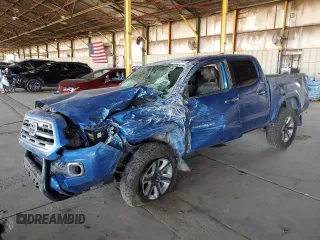 2017 Toyota Tacoma Limited with VIN 3TMGZ5AN9HM082346, listed as a Copart auction lot 62238905 with 118,319 mi miles and Salvage title. Bid and sale history available at DreamBid. Image 1.
