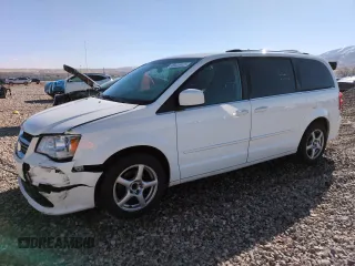 2013 Dodge Grand Caravan Crew with VIN 2C4RDGDG6DR549225, listed as a Copart auction lot 49479425 with 111,012 mi miles and Salvage Title. Bid and sale history available at DreamBid. Image 1.