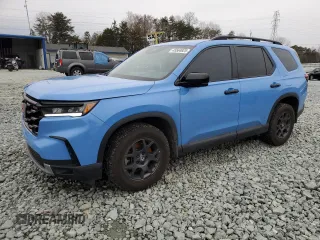 2024 Honda Pilot TrailSport with VIN 5FNYG1H61RB012492, listed as a Copart auction lot 45564925 with 31,860 mi miles and Salvage Title. Bid and sale history available at carsss.com. Image 1.