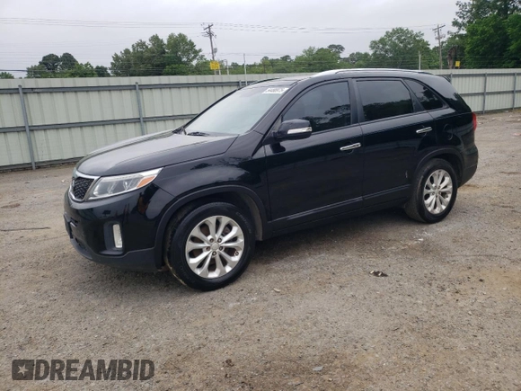 2014 Kia Sorento EX with VIN 5XYKU4A76EG467652, listed as a Copart auction lot 54488975 with 0 mi miles and Clean Title. Bid and sale history available at carsss.com. Image 1.