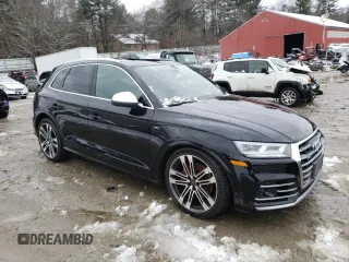 2018 Audi SQ5 Prestige with VIN WA1C4AFY7J2137022, listed as a Copart auction lot 37802633 with 47,512 mi miles. Bid and sale history available at carsss.com. Image 4.