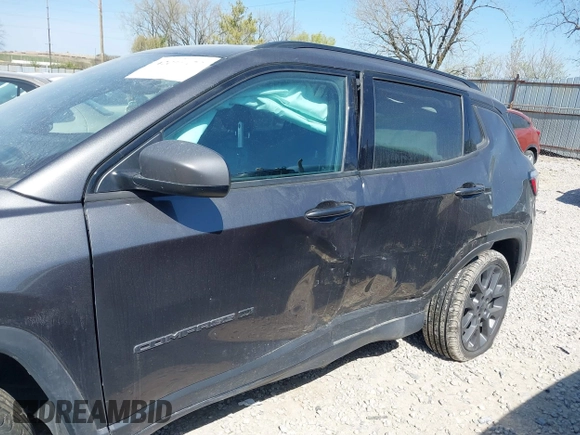 2021 Jeep Compass 80th Anniversary with VIN 3C4NJDEB0MT556774, listed as a IAAI auction lot 42051877 with 78,326 mi miles and . Bid and sale history available at DreamBid. Image 6.
