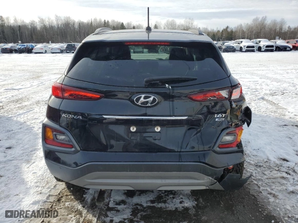 2018 Hyundai Kona Limited with VIN KM8K3CA50JU098027, listed as a Copart auction lot 41372745 with 197,810 mi miles and Clean Title. Bid and sale history available at carsss.com. Image 6.