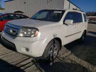 2011 Honda Pilot Touring with VIN 5FNYF4H97BB103299, listed as a Copart auction lot 83748724 with 0 mi miles and Clean Title. Bid and sale history available at carsss.com. Image 1.