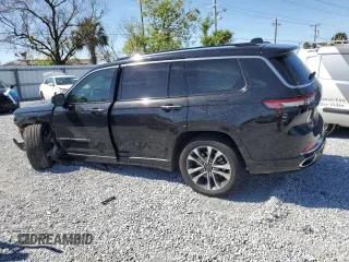 2021 Jeep Grand Cherokee Overland with VIN 1C4RJKDGXM8166511, listed as a Copart auction lot 49249295 with 60,115 mi miles and Salvage title. Bid and sale history available at DreamBid. Image 2.