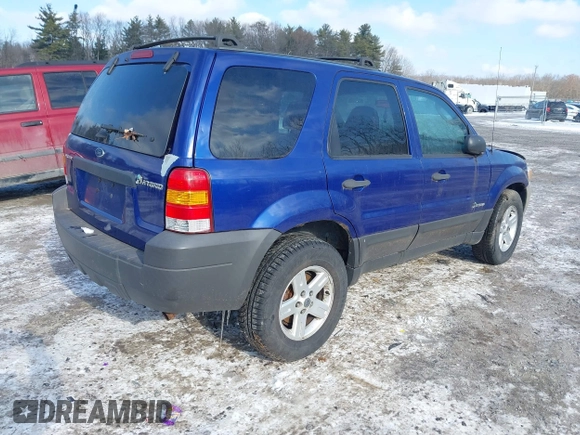 2006 Ford Escape Hybrid with VIN 1FMCU96H86KD36846, listed as a IAAI auction lot 41407961 with 167,243 mi miles and . Bid and sale history available at DreamBid. Image 4.