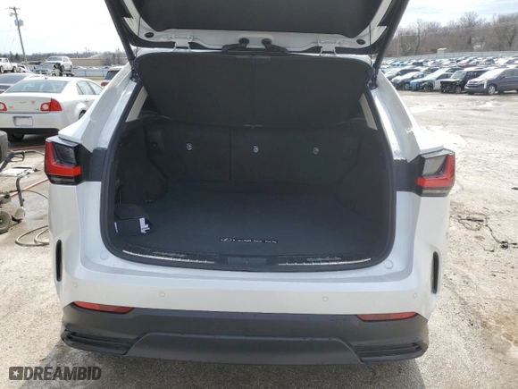 2025 Lexus NX with VIN 2T2GKCEZ1SC048421, listed as a Copart auction lot 47616515 with 1,323 mi miles and Salvage Title. Bid and sale history available at carsss.com. Image 6.