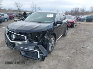 2017 Acura MDX w/Technology Pkg with VIN 5FRYD4H53HB032029, listed as a IAAI auction lot 41900361 with 184,224 mi miles. Bid and sale history available at carsss.com. Image 17.