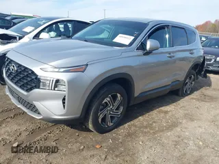 2023 Hyundai Santa Fe SE with VIN 5NMS1DAJ7PH558748, listed as a IAAI auction lot 40950522 with 44,820 mi miles. Bid and sale history available at carsss.com. Image 2.