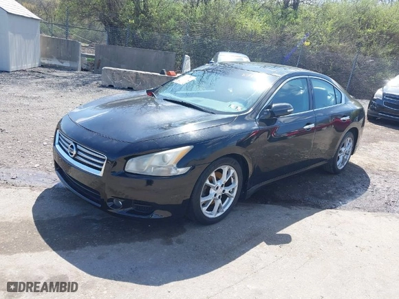2012 Nissan Maxima 3.5 SV w/Sport Pkg with VIN 1N4AA5AP1CC834930, listed as a IAAI auction lot 41932919 with NaN miles. Bid and sale history available at carsss.com. Image 2.