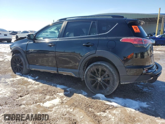 2018 Toyota RAV4 XLE with VIN 2T3RFREV2JW804022, listed as a Copart auction lot 87150944 with Not Provided miles and Salvage Title. Bid and sale history available at DreamBid. Image 2.