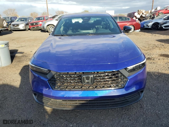2024 Honda Accord Hybrid Sport with VIN 1HGCY2F56RA000243, listed as a Copart auction lot 84933324 with 0 mi miles and Salvage Title. Bid and sale history available at carsss.com. Image 5.