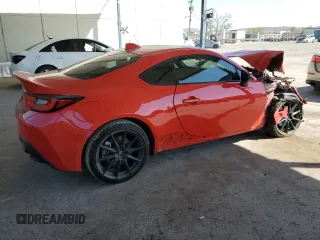 2023 Toyota GR86 Premium with VIN JF1ZNBF15P8753707, listed as a Copart auction lot 71459124 with 0 mi miles and Salvage Title. Bid and sale history available at carsss.com. Image 3.