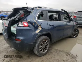 2020 Jeep Cherokee Altitude with VIN 1C4PJLLB4LD548915, listed as a Copart auction lot 39758524 with 36,822 mi miles and Salvage Title. Bid and sale history available at carsss.com. Image 3.