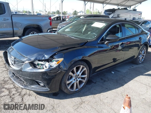 2015 Mazda 6 i Grand Touring with VIN JM1GJ1W61F1165006, listed as a IAAI auction lot 41988778 with 113,226 mi miles and . Bid and sale history available at carsss.com. Image 17.