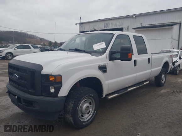 2010 Ford Super Duty F-250 SRW XL with VIN 1FTSW2B59AEB36692, listed as a IAAI auction lot 41517219 with 43,151 mi miles. Bid and sale history available at carsss.com. Image 17.