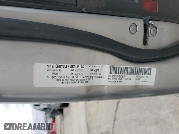 2010 Chrysler 300 Touring with VIN 2C3CK5CV6AH181764, listed as a Copart auction lot 43519965 with 200,015 mi miles and Salvage Title. Bid and sale history available at carsss.com. Image 14.