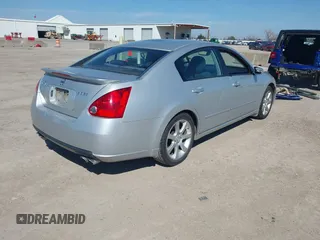 2008 Nissan Maxima SE with VIN 1N4BA41EX8C803390, listed as a IAAI auction lot 41592130 with 132,468 mi miles and . Bid and sale history available at DreamBid. Image 4.