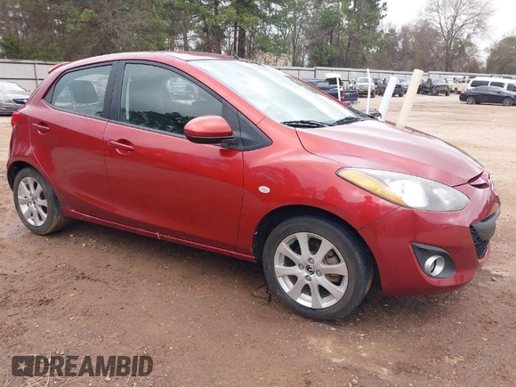 2014 Mazda 2 Touring with VIN JM1DE1LYXE0176541, listed as a IAAI auction lot 41794401 with 133,350 mi miles. Bid and sale history available at carsss.com. Image 1.