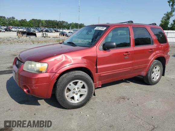 2007 Ford Escape Limited with VIN 1FMYU94147KA97549, listed as a Copart auction lot 55021385 with 231,533 mi miles and Salvage title. Bid and sale history available at DreamBid. Image 1.
