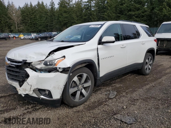 2019 Chevrolet Traverse LT Leather with VIN 1GNEVHKW5KJ297715, listed as a Copart auction lot 47140635 with 88,103 mi miles and Salvage Title. Bid and sale history available at carsss.com. Image 1.