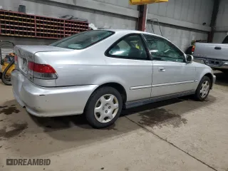 2000 Honda Civic EX with VIN 1HGEJ8141YL007859, listed as a Copart auction lot 52231555 with 169,254 mi miles and Salvage Title. Bid and sale history available at carsss.com. Image 3.