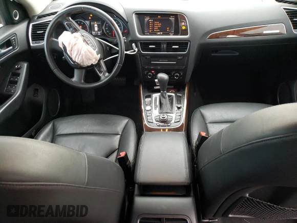 2012 Audi Q5 Premium Plus with VIN WA1DKAFP4CA003871, listed as a Copart auction lot 52215695 with 103,549 mi miles and Salvage title. Bid and sale history available at DreamBid. Image 8.