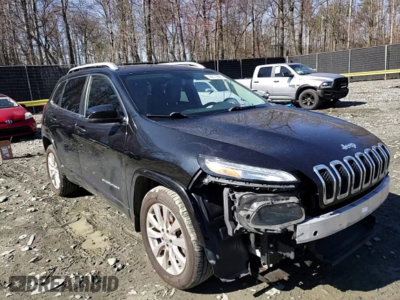 2016 Jeep Cherokee Overland with VIN 1C4PJLJB1GW342657, listed as a Copart auction lot 48873885 with 123,074 mi miles and Salvage title. Bid and sale history available at DreamBid. Image 12.