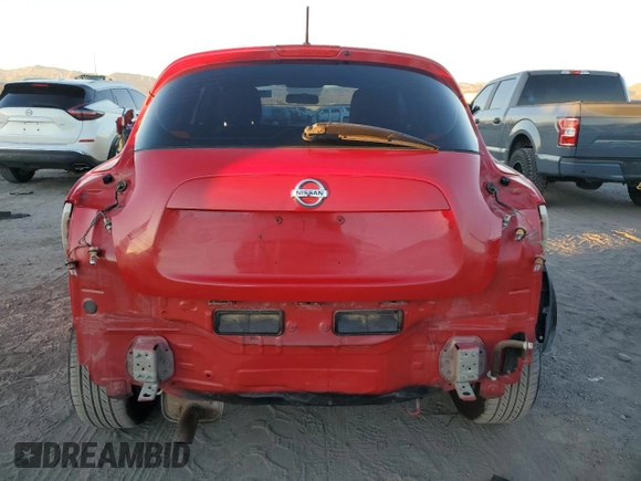 2014 Nissan Juke Nismo with VIN JN8AF5MR0ET350375, listed as a Copart auction lot 89321925 with 149,857 mi miles and Salvage Title. Bid and sale history available at DreamBid. Image 6.