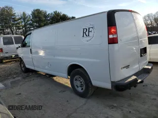 2015 Chevrolet Express Cargo with VIN 1GCZGUCG8F1264704, listed as a Copart auction lot 81811474 with 114,670 mi miles and Salvage title. Bid and sale history available at DreamBid. Image 2.