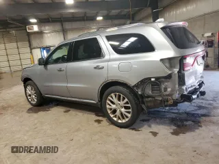 2015 Dodge Durango Citadel с VIN 1C4RDJEG0FC772142, выставлен на аукционе Copart как лот 61495275 с пробегом 197 736 миль миль и Списание • Salvage title. История ставок и продаж доступна на DreamBid. Изображение 2.