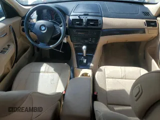 2008 BMW X3 3.0si with VIN WBXPC93458WJ13124, listed as a Copart auction lot 52737205 with 170,634 mi miles and Salvage Title. Bid and sale history available at carsss.com. Image 8.