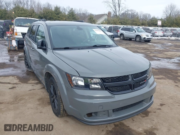 2020 Dodge Journey SE Value with VIN 3C4PDCAB7LT201714, listed as a IAAI auction lot 41643187 with 89,841 mi miles and . Bid and sale history available at carsss.com. Image 1.