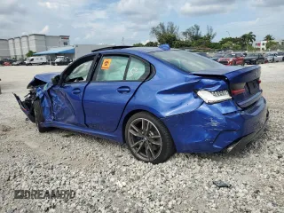 2020 BMW 3 Series M340i with VIN 3MW5U7J03L8B29181, listed as a Copart auction lot 66435394 with 0 mi miles and Non Repairable. Bid and sale history available at carsss.com. Image 2.