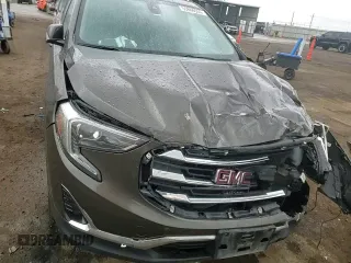 2020 GMC Terrain SLT with VIN 3GKALVEV7LL169523, listed as a Copart auction lot 55866555 with 127,713 mi miles and Salvage title. Bid and sale history available at DreamBid. Image 14.