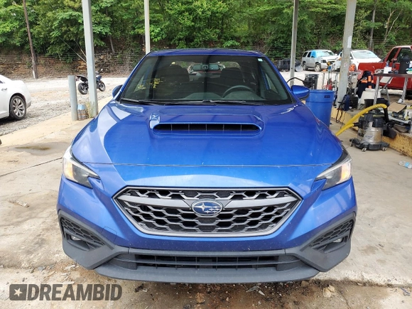 2022 Subaru WRX Premium with VIN JF1VBAF64N9029561, listed as a Copart auction lot 56467545 with 42,596 mi miles and Salvage title. Bid and sale history available at DreamBid. Image 5.