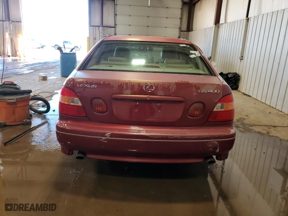 1999 Lexus GS 400 Luxury Perform Sdn with VIN JT8BH68X9X0020195, listed as a Copart auction lot 87696825 with 268,901 mi miles and Salvage Title. Bid and sale history available at carsss.com. Image 6.