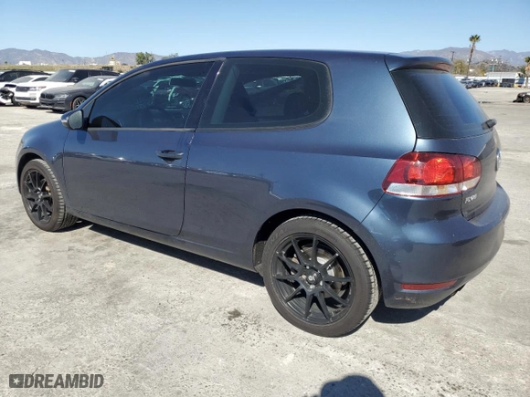 2012 Volkswagen Golf w/Conv & Sunroof with VIN WVWAB7AJ7CW182229, listed as a Copart auction lot 46357565 with 117,399 mi miles and Salvage Title. Bid and sale history available at carsss.com. Image 2.