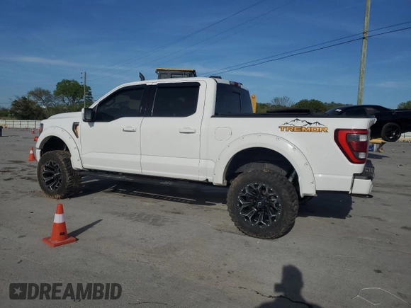 2022 Ford F-150 XL z VIN 1FTEW1E84NFA07871, wystawiony jako Copart lot #53293845 z przebiegiem Nie podano mil oraz Szkoda całkowita • Salvage title. Historia ofert i sprzedaży dostępna na DreamBid. Obrazek 2.