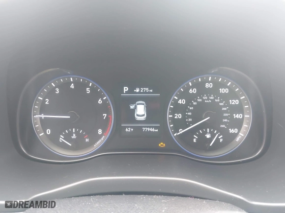 2018 Hyundai Kona Limited with VIN KM8K3CA59JU179785, listed as a IAAI auction lot 41912847 with 77,946 mi miles. Bid and sale history available at carsss.com. Image 7.