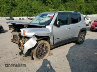 2017 Jeep Renegade Limited with VIN ZACCJBDB5HPE47740, listed as a Copart auction lot 59177815 with Not provided miles and Salvage title. Bid and sale history available at DreamBid. Image 1.