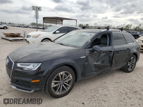 2019 Audi A4 allroad Premium Plus z VIN WA18NAF44KA107547, wystawiony jako Copart lot #46144354 z przebiegiem 52 832 mil mil oraz . Historia ofert i sprzedaży dostępna na DreamBid. Obrazek 1.